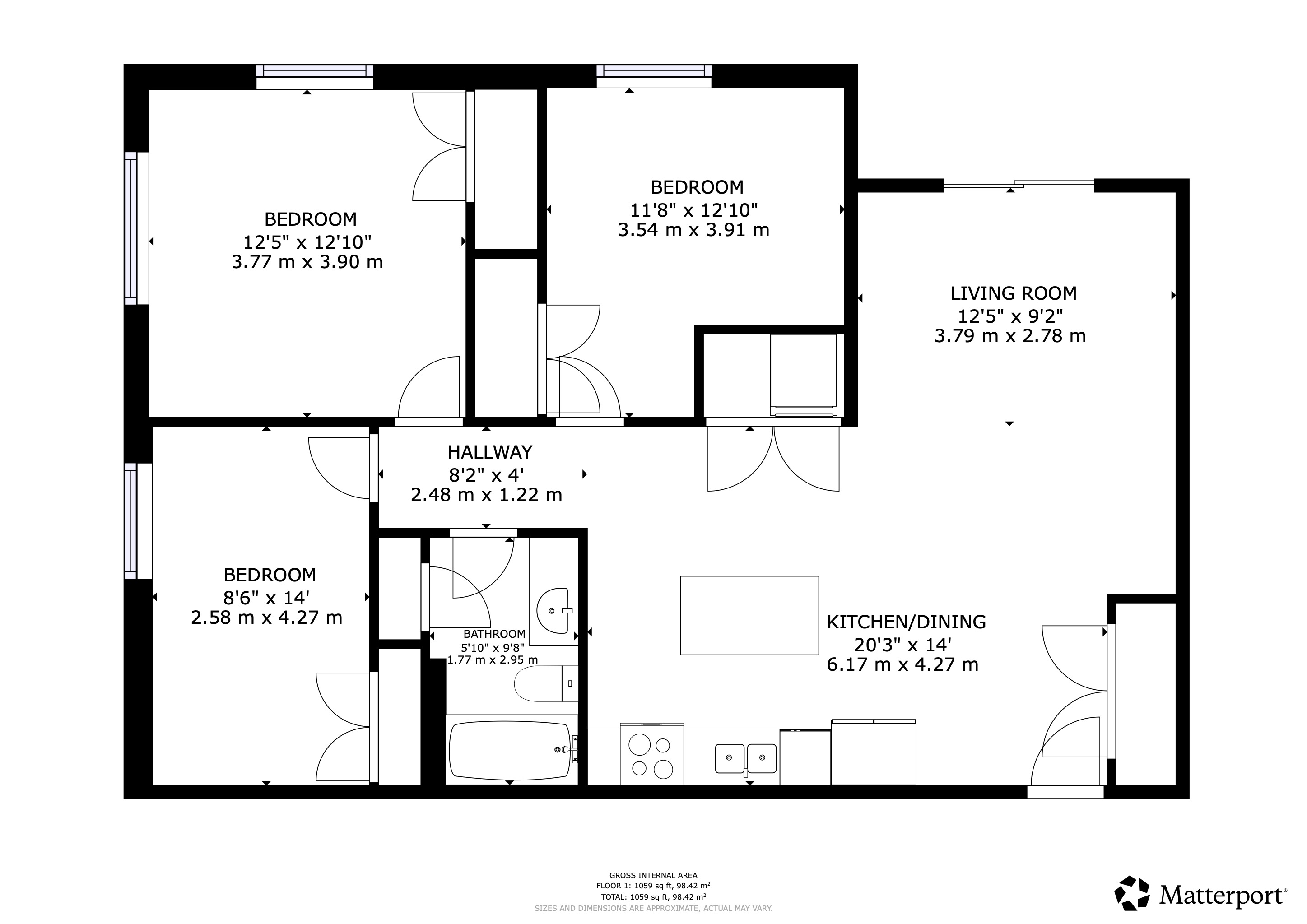 Layout A floor plan